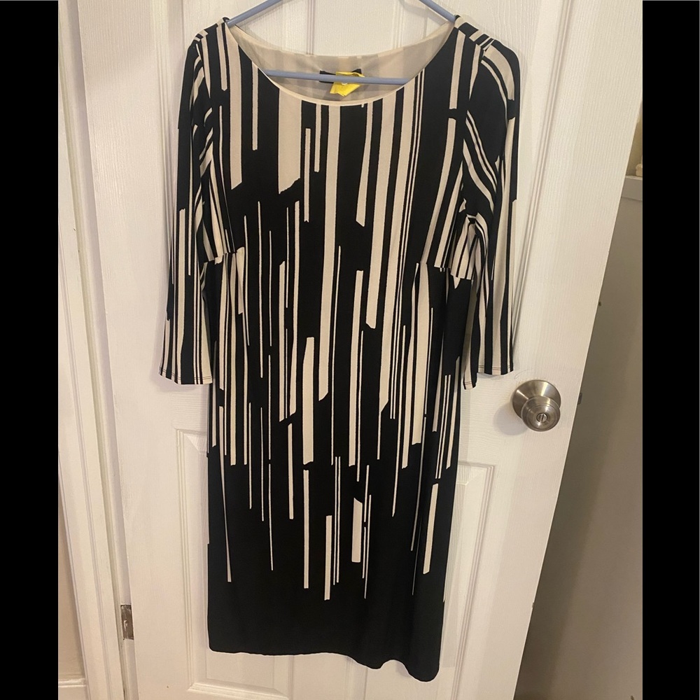 Nine West Half Sleeve Midi Dress